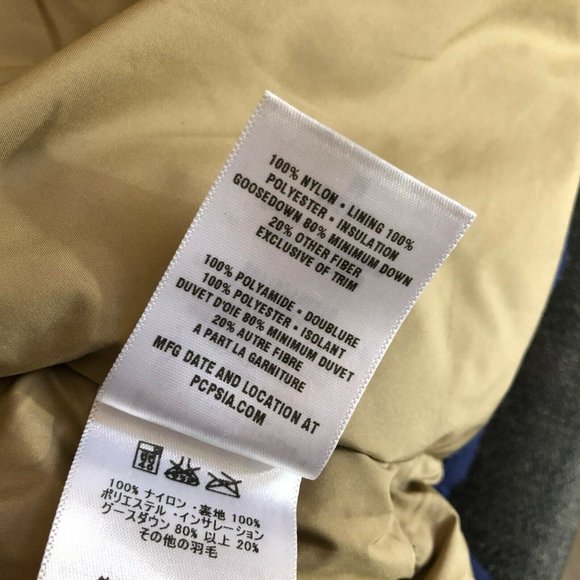 Patagonia Men’s Bivy Down Vest Medium M Blue Navy - Picture 7 of 7